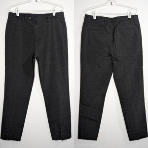 John Varvatos dark grey wool blend work slack 48 S/M